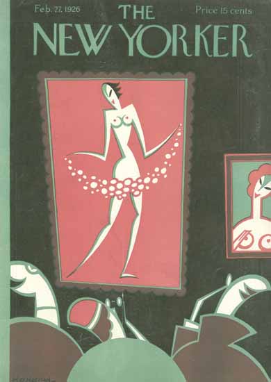 HO Hofman The New Yorker 1926_02_27 Copyright | The New Yorker Graphic Art Covers 1925-1945