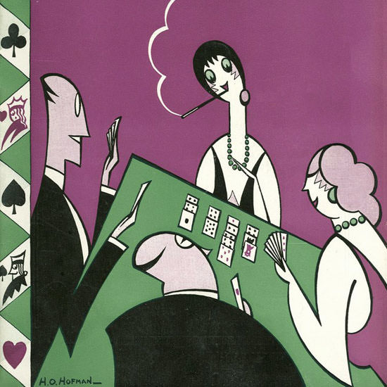HO Hofman The New Yorker 1926_04_10 Copyright crop | Best of 1920s Ad and Cover Art