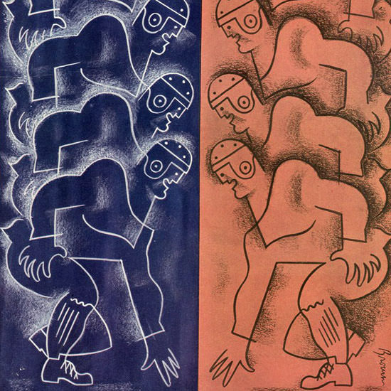 Harry Brown The New Yorker 1931_11_28 Copyright crop | Best of Vintage Cover Art 1900-1970
