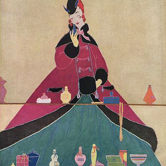 Helen Dryden Vogue Cover 1914-11-15 Copyright crop | Best of Vintage Cover Art 1900-1970