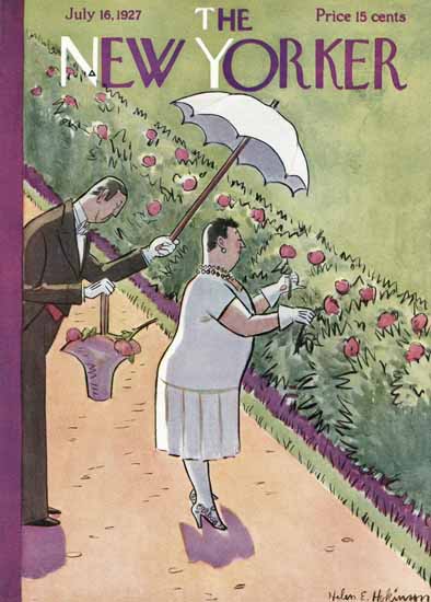 Helen E Hokinson The New Yorker 1927_07_16 Copyright | The New Yorker Graphic Art Covers 1925-1945