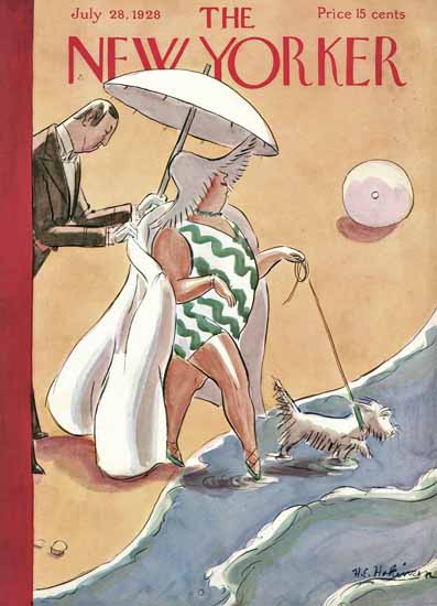 Helen E Hokinson The New Yorker 1928_07_28 Copyright | The New Yorker Graphic Art Covers 1925-1945