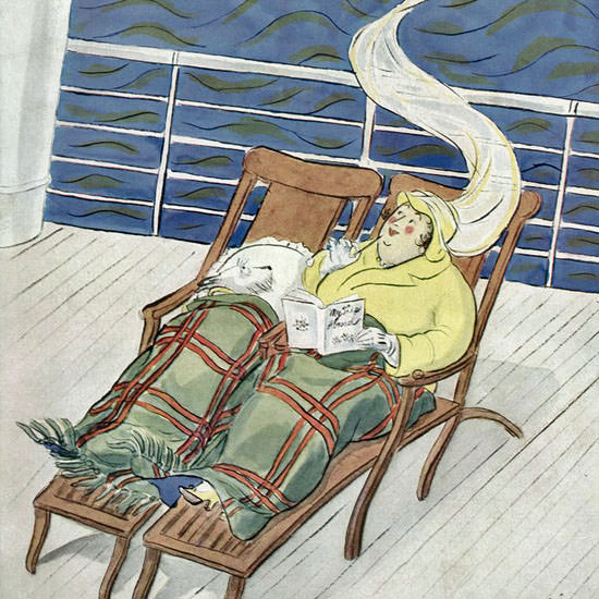 Helen E Hokinson The New Yorker 1931_03_07 Copyright crop | Best of 1930s Ad and Cover Art