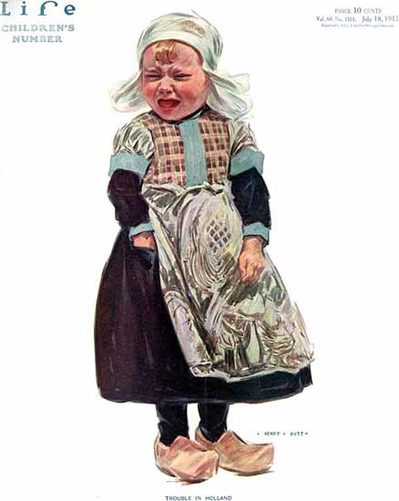 Henry Hutt Life Humor Magazine 1912-07-18 Copyright | LIFE 1891-1936 Henry Hutt Life Humor Magazine 1912-07-18 Copyright | Life Magazine Graphic Art Covers 1891-1936
