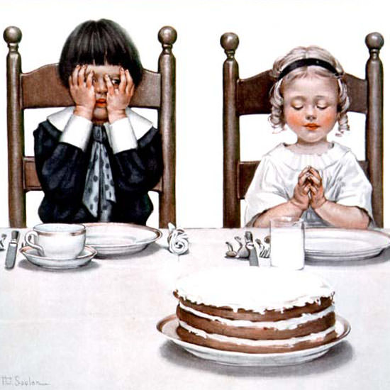 Henry J Soulen Saturday Evening Post Cover 1913_03_29 Copyright crop | Best of Vintage Cover Art 1900-1970