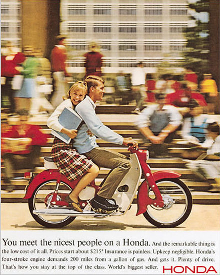 Honda 1963 High School | Sex Appeal Vintage Ads and Covers 1891-1970