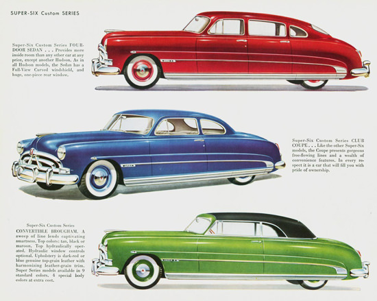 Hudson Super Six Custom Series 1951 | Vintage Cars 1891-1970