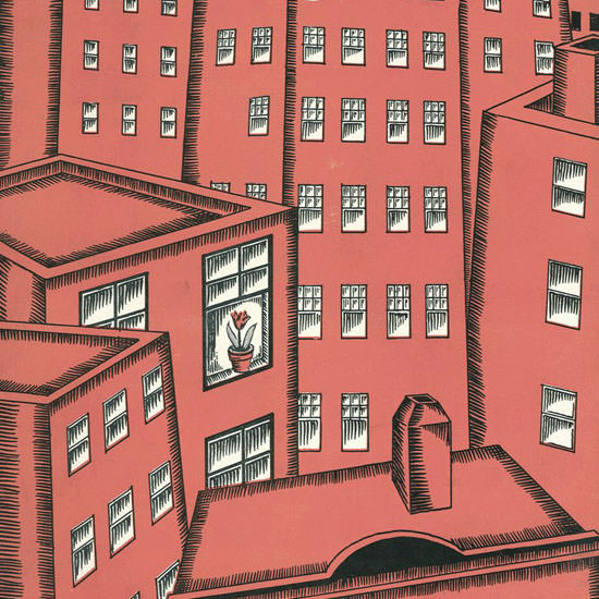 Ilonka Karasz The New Yorker 1925_04_04 Copyright crop | Best of Vintage Cover Art 1900-1970