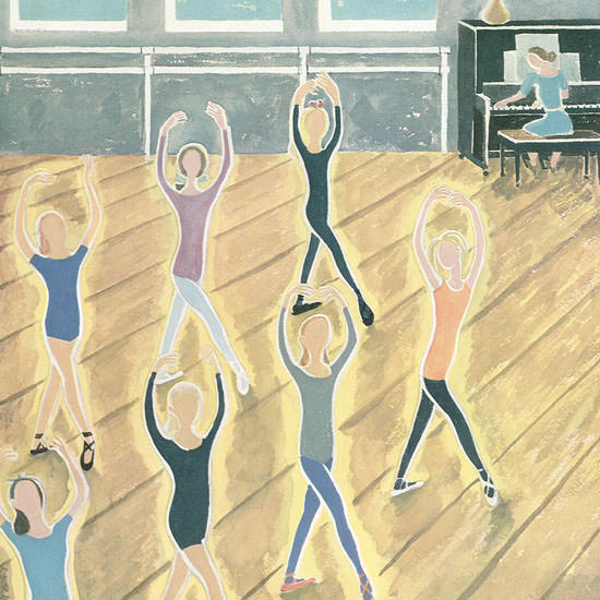 Ilonka Karasz The New Yorker 1960_09_10 Copyright crop | Best of 1960s Ad and Cover Art