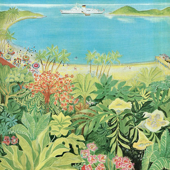Ilonka Karasz The New Yorker 1962_02_17 Copyright crop | Best of 1960s Ad and Cover Art
