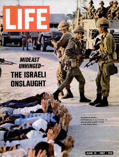 Israeli Troops in the Gaza Strip 16 Jun 1967 Copyright Life Magazine | LIFE Photo color Israeli Troops in the Gaza Strip 16 Jun 1967 Copyright Life Magazine | Life Magazine Color Photo Covers 1937-1970
