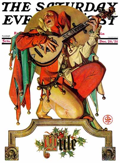 JC Leyendecker Cover Artist Saturday Evening Post 1931_12_26 | Sat Eve Post 1931-69 JC Leyendecker Cover Artist Saturday Evening Post 1931_12_26 | The Saturday Evening Post Graphic Art Covers 1931-1969
