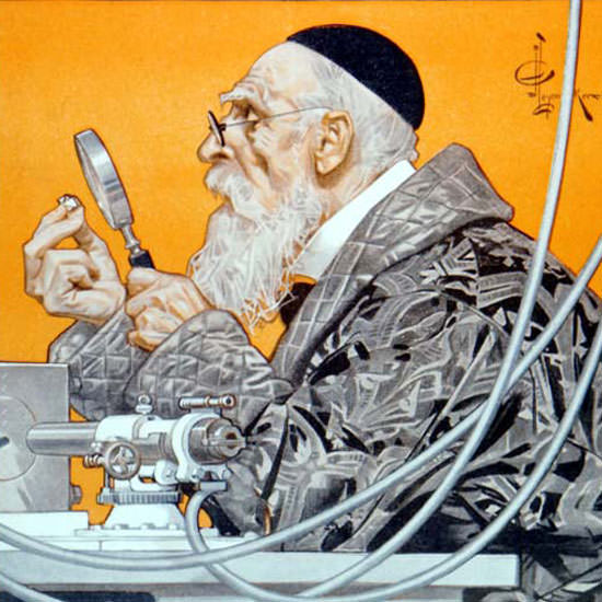 JC Leyendecker Saturday Evening Post 1908_12_19 Copyright crop | Best of Vintage Cover Art 1900-1970