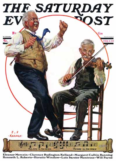 JF Kernan Saturday Evening Post 1929_02_02 | The Saturday Evening Post Graphic Art Covers 1892-1930