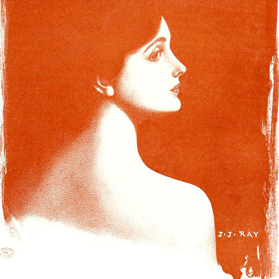 JJ Ray Life Humor Magazine 1906-03-15 Copyright crop | Best of Vintage Cover Art 1900-1970