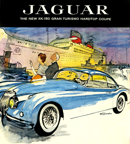 Jaguar XK-150 Gran Turismo Coupe 1957 | Vintage Cars 1891-1970