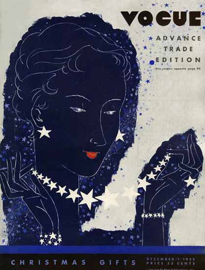 Jean Pages Vogue Cover 1932-12-01 Copyright | Vogue 1902-1958 Jean Pages Vogue Cover 1932-12-01 Copyright | Vogue Magazine Graphic Art Covers 1902-1958