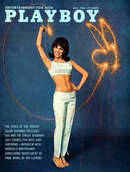 Joey Thorpe Playboy Magazine 1965-07 Copyright Sex Appeal | Sex Appeal Vintage Ads and Covers 1891-1970