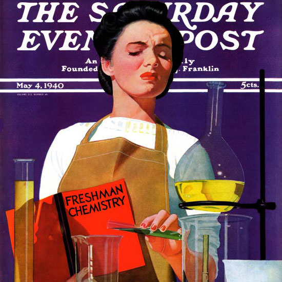 John Hyde Phillips Saturday Evening Post 1940_05_04 Copyright crop | Best of 1940s Ad and Cover Art
