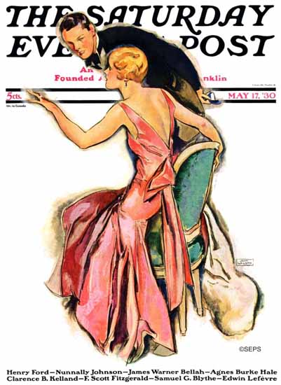 John La Gatta Saturday Evening Post 1930_05_17 | The Saturday Evening Post Graphic Art Covers 1892-1930