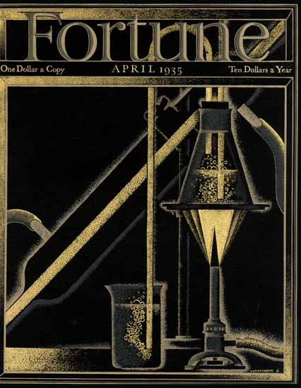 John OHara Cosgrave Fortune Magazine April 1935 Copyright | Fortune 1930-1959 John OHara Cosgrave Fortune Magazine April 1935 Copyright | Fortune Magazine Graphic Art Covers 1930-1959