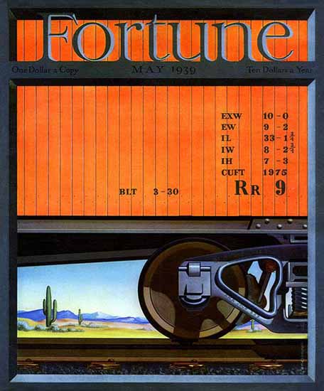 John OHara Cosgrave Fortune Magazine May 1939 Copyright | Fortune 1930-1959 John OHara Cosgrave Fortune Magazine May 1939 Copyright | Fortune Magazine Graphic Art Covers 1930-1959