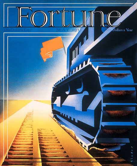 Joseph Binder Fortune Magazine May 1938 Copyright | Fortune Magazine Graphic Art Covers 1930-1959