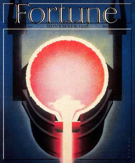 Joseph Binder Fortune Magazine November 1938 Copyright | Fortune Magazine Graphic Art Covers 1930-1959
