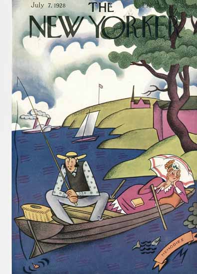 Julian De Miskey The New Yorker 1928_07_07 Copyright | The New Yorker Graphic Art Covers 1925-1945