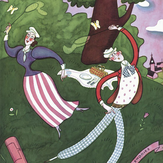 Julian De Miskey The New Yorker 1929_06_08 Copyright crop | Best of 1920s Ad and Cover Art