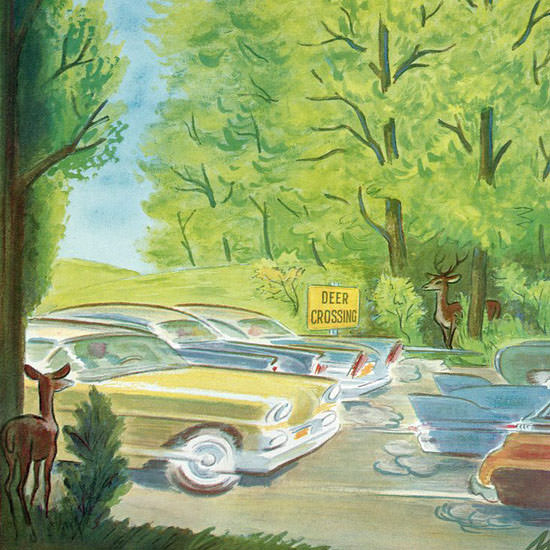 Julian De Miskey The New Yorker 1959_05_23 Copyright crop | Best of Vintage Cover Art 1900-1970