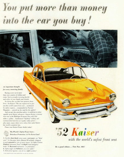 Kaiser Manhattan 1952 More Than The Money | Vintage Cars 1891-1970