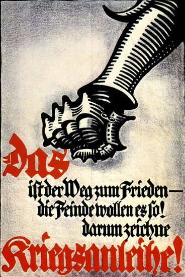 Kriegsanleihe Die Feinde Wollen Es So Germany | Vintage War Propaganda Posters 1891-1970