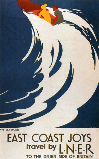 LNER East Coast Joys United Kingdom | Vintage Travel Posters 1891-1970