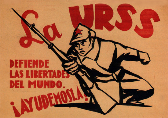 La URSS Defiende Libertades Del Mundo Mexico | Vintage War Propaganda Posters 1891-1970