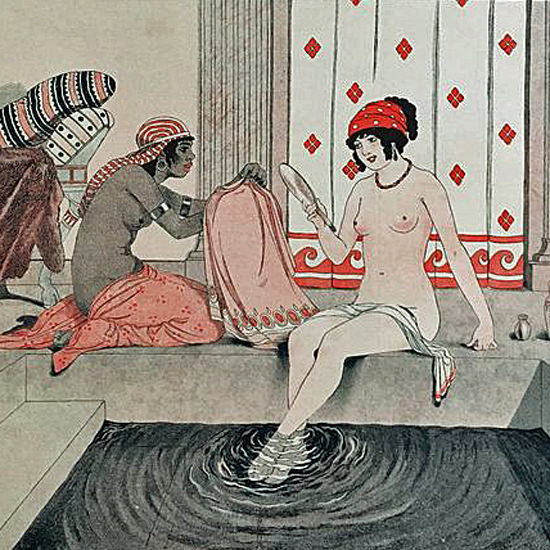 La Vie Parisienne 1912 Blanche Et Noire Joseph Kuhn-Regnier crop | Best of 1891-1919 Ad and Cover Art