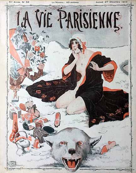 La Vie Parisienne 1913 Noel Georges Leonnec | La Vie Parisienne Erotic Magazine Covers 1910-1939