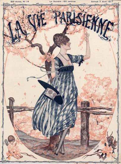 La Vie Parisienne 1917 Le Printemps Sex Appeal | Sex Appeal Vintage Ads and Covers 1891-1970