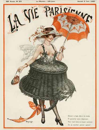 La Vie Parisienne 1920 Juin 5 Cheri Herouard | La Vie Parisienne Erotic Magazine Covers 1910-1939