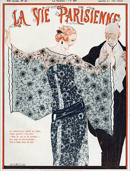 La Vie Parisienne 1922 Mai 27 Rene Vincent | La Vie Parisienne Erotic Magazine Covers 1910-1939