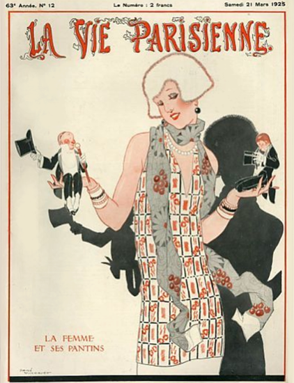 La Vie Parisienne 1925 La Femme Et Ses Pantins Rene Vincent | Mad Men ...