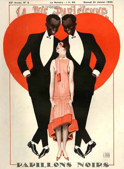 La Vie Parisienne 1925 Papillons Noirs Sex Appeal | Sex Appeal Vintage Ads and Covers 1891-1970