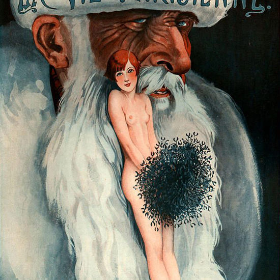 La Vie Parisienne 1926 La Petite Fee Noelle Georges Leonnec crop | Best of 1920s Ad and Cover Art