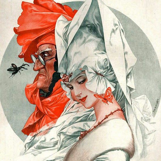 La Vie Parisienne 1926 Les Presages De L Ete Cheri Herouard crop | Best of 1920s Ad and Cover Art