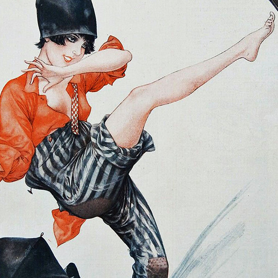 La Vie Parisienne 1927 Le Petit Fevrier Cheri Herouard crop B | Best of 1920s Ad and Cover Art