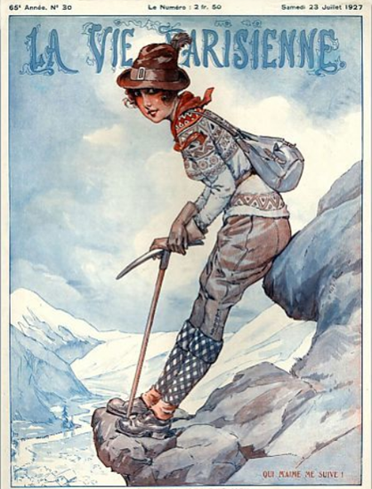 La Vie Parisienne 1927 Qui Me Suive Sex Appeal | Sex Appeal Vintage Ads and Covers 1891-1970
