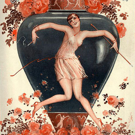 La Vie Parisienne 1927 Tanagra Moderne ValdEs crop | Best of 1920s Ad and Cover Art
