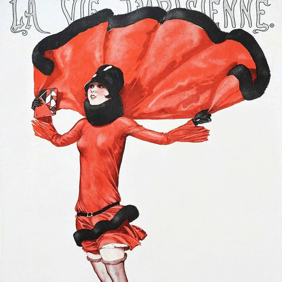 La Vie Parisienne 1927 Ventose Georges Leonnec crop | Best of 1920s Ad and Cover Art