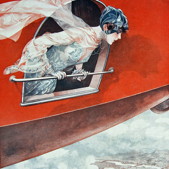 La Vie Parisienne 1928 Seulement Pekin Cheri Herouard crop | Best of 1920s Ad and Cover Art