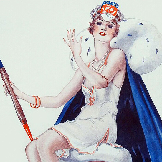 La Vie Parisienne 1929 Le Char De La Vie Parisienne Georges Leonnec crop B | Best of 1920s Ad and Cover Art